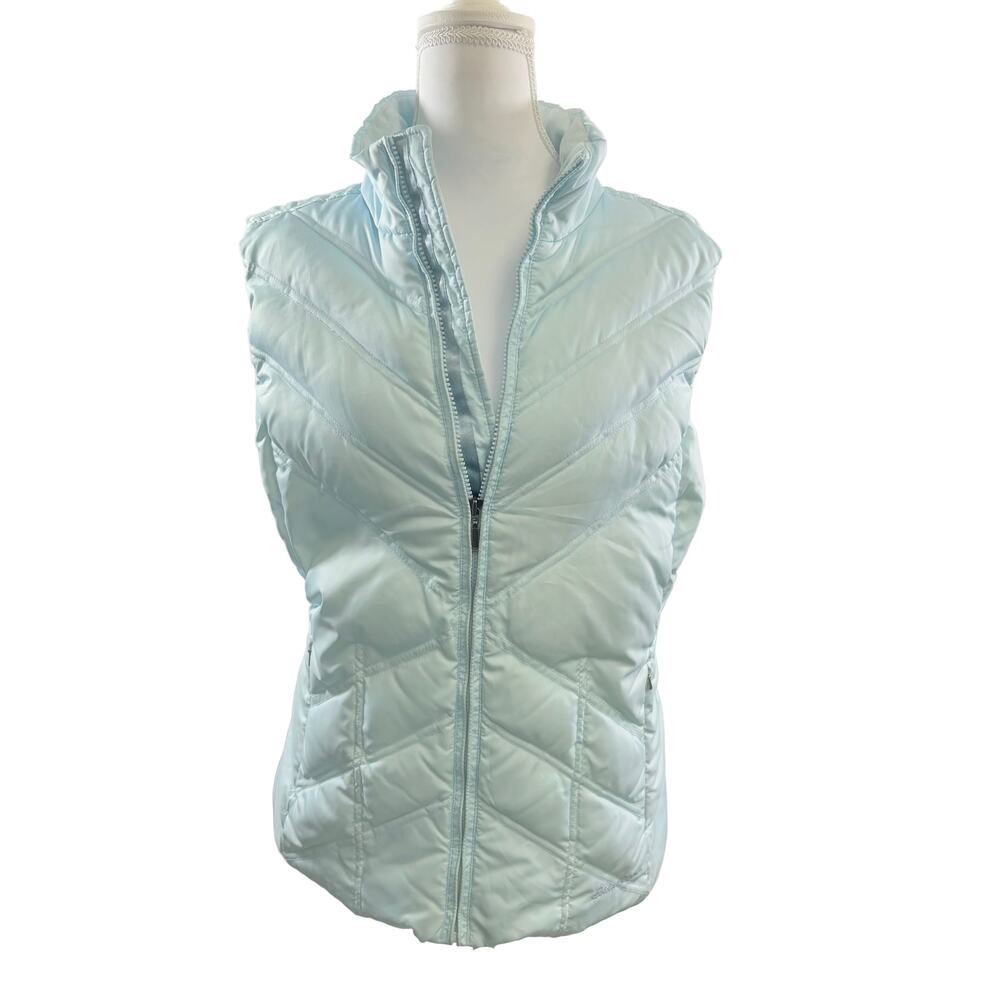 Eddie Bauer, down filled puffer vest, size large
